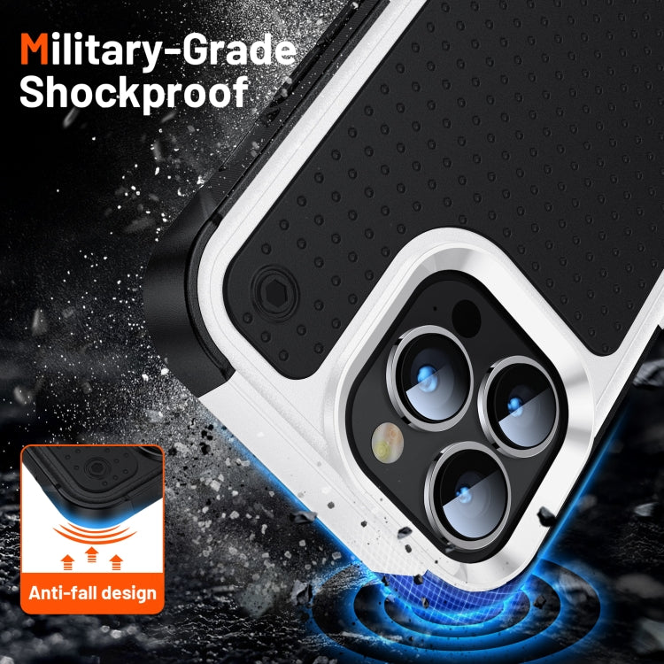 For iPhone 13 Pro Max PC + TPU Shockproof Protective Phone Case