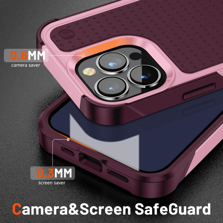 For iPhone 13 Pro PC + TPU Shockproof Protective Phone Case