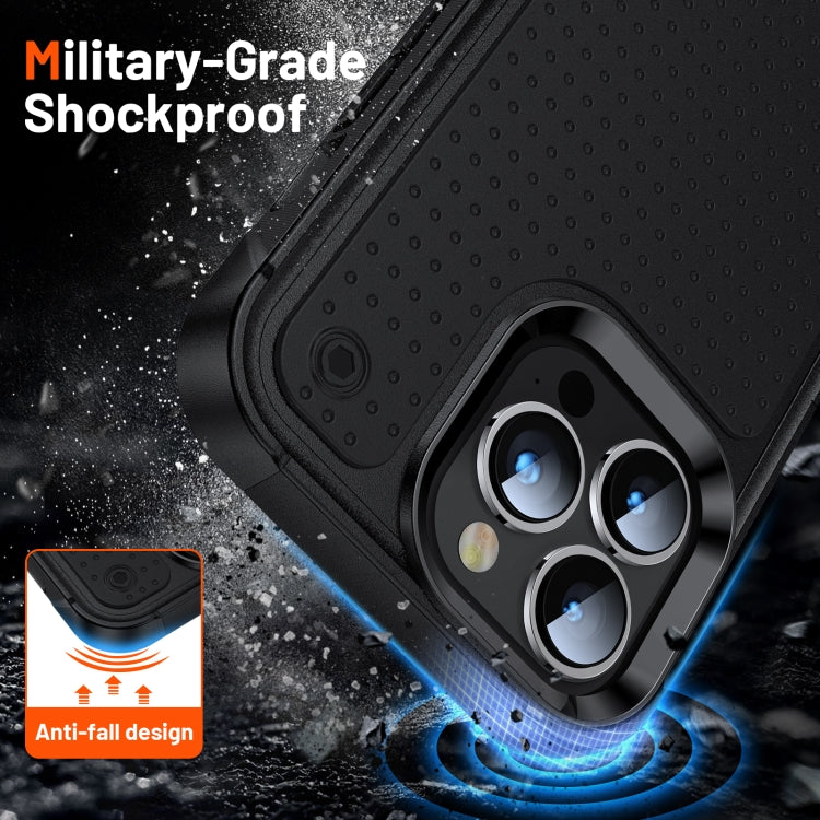 For iPhone 13 Pro PC + TPU Shockproof Protective Phone Case