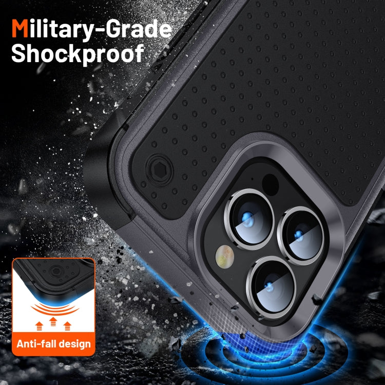 For iPhone 13 Pro PC + TPU Shockproof Protective Phone Case