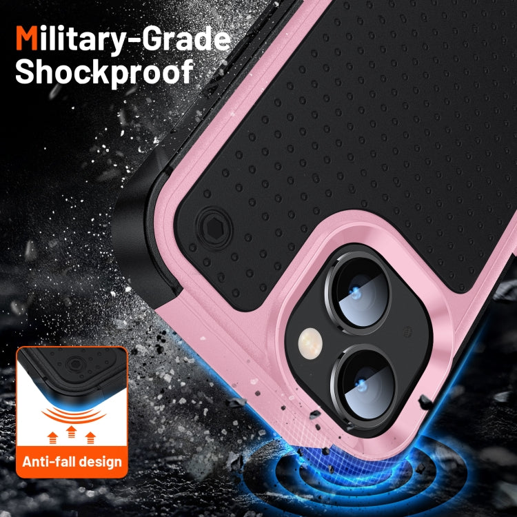 For iPhone 13 PC + TPU Shockproof Protective Phone Case