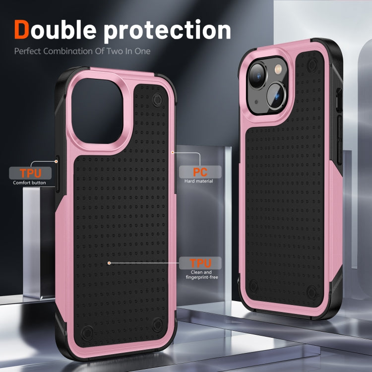 For iPhone 13 PC + TPU Shockproof Protective Phone Case