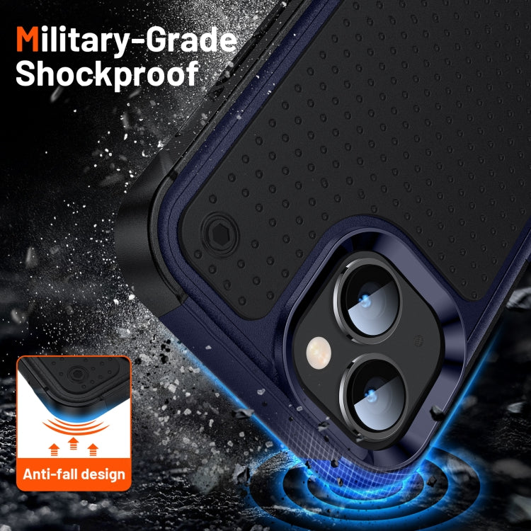 For iPhone 13 PC + TPU Shockproof Protective Phone Case