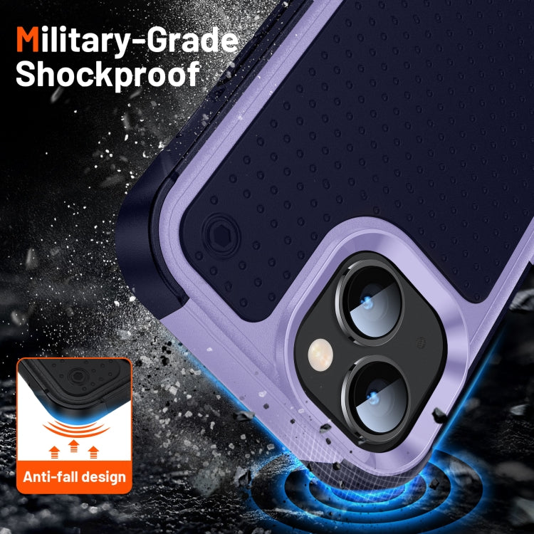 For iPhone 13 PC + TPU Shockproof Protective Phone Case