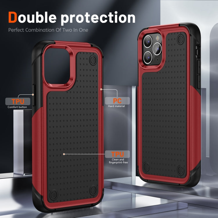 For iPhone 11 Pro PC + TPU Shockproof Protective Phone Case