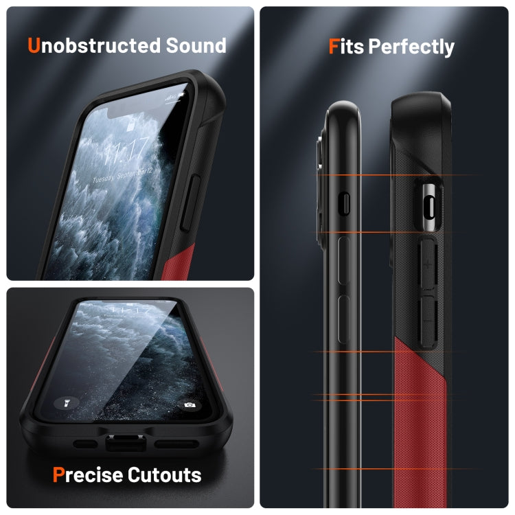 For iPhone 11 Pro PC + TPU Shockproof Protective Phone Case