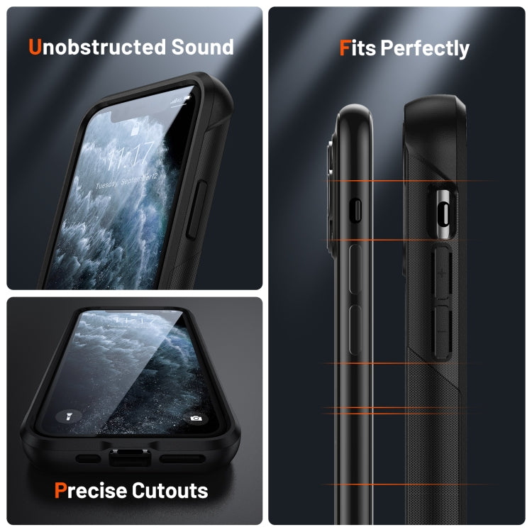 For iPhone 11 Pro PC + TPU Shockproof Protective Phone Case