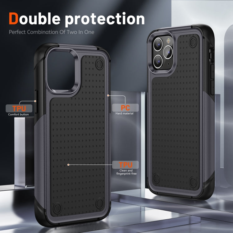 For iPhone 11 Pro PC + TPU Shockproof Protective Phone Case