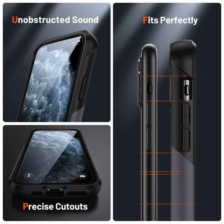 For iPhone 11 Pro PC + TPU Shockproof Protective Phone Case