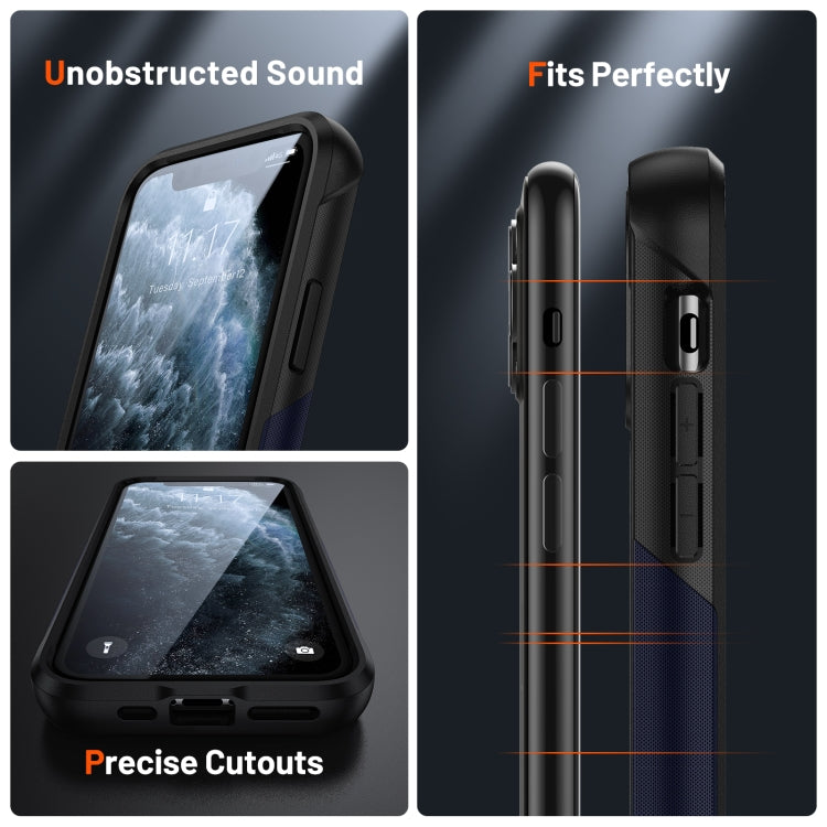 For iPhone 11 Pro PC + TPU Shockproof Protective Phone Case