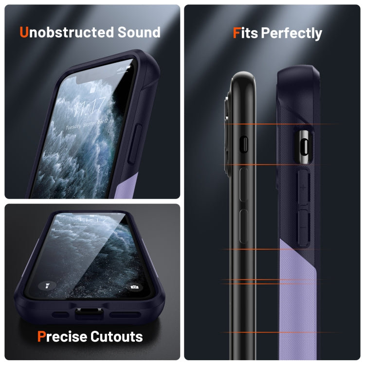 For iPhone 11 Pro PC + TPU Shockproof Protective Phone Case