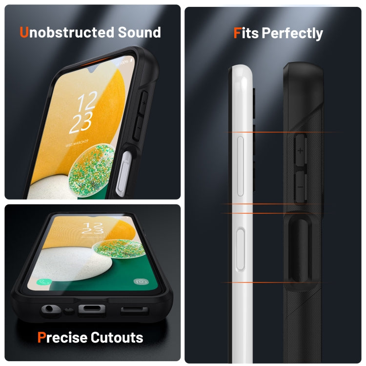 For Samsung Galaxy A13 5G PC + TPU Shockproof Protective Phone Case