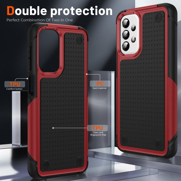 For Samsung Galaxy A23 PC + TPU Shockproof Protective Phone Case