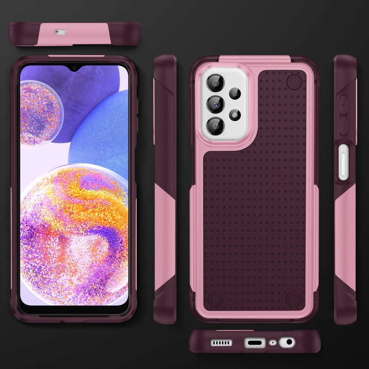 For Samsung Galaxy A23 PC + TPU Shockproof Protective Phone Case