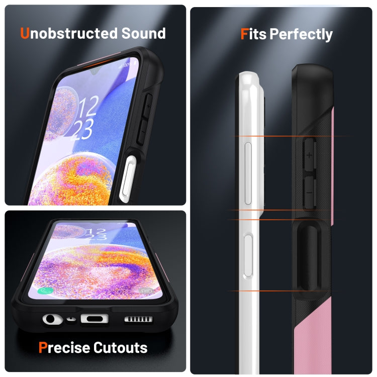 For Samsung Galaxy A23 PC + TPU Shockproof Protective Phone Case