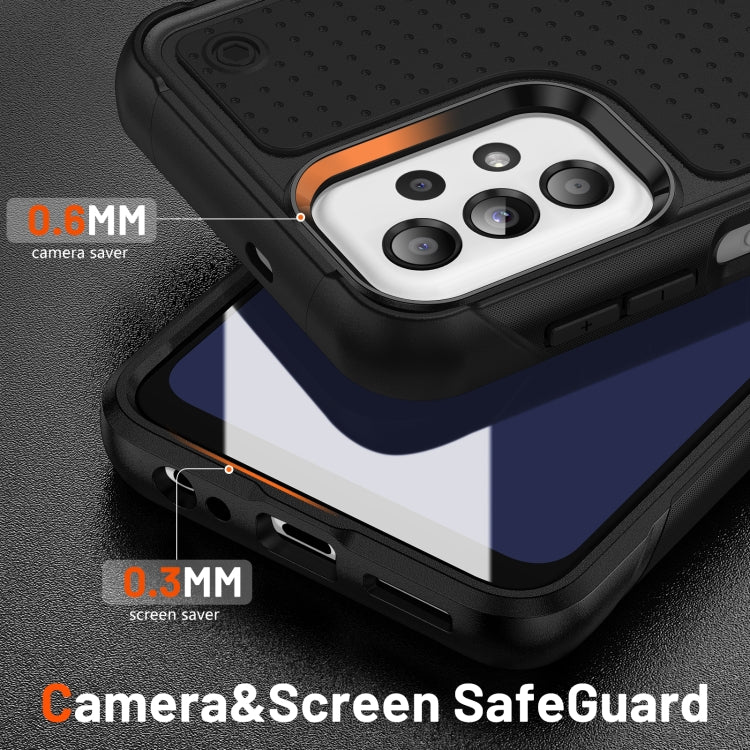 For Samsung Galaxy A23 PC + TPU Shockproof Protective Phone Case