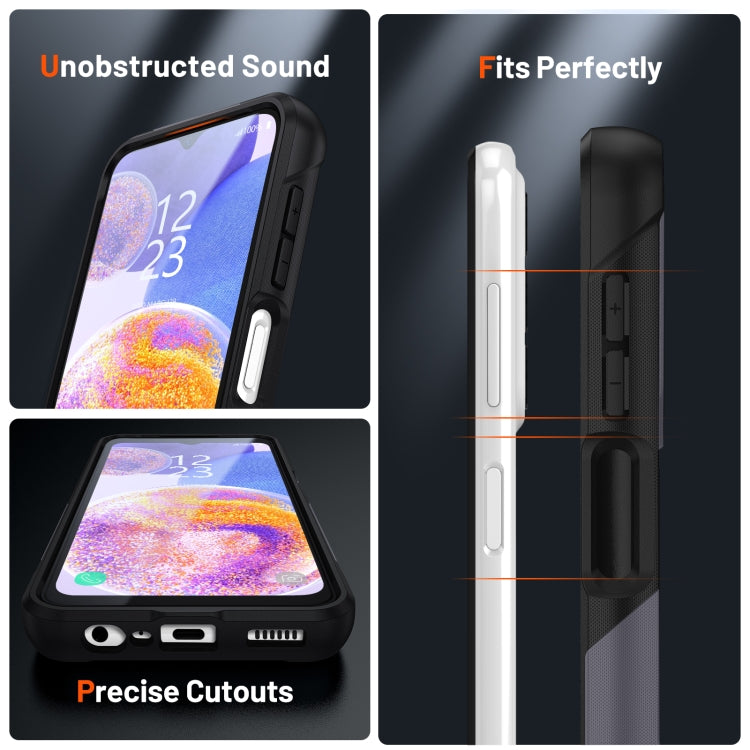 For Samsung Galaxy A23 PC + TPU Shockproof Protective Phone Case