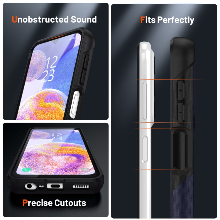 For Samsung Galaxy A23 PC + TPU Shockproof Protective Phone Case