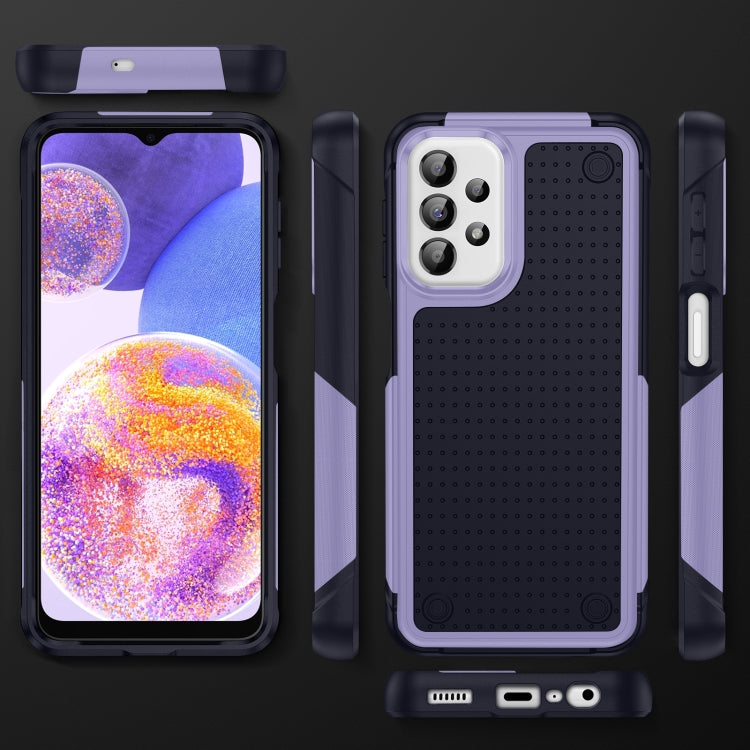 For Samsung Galaxy A23 PC + TPU Shockproof Protective Phone Case