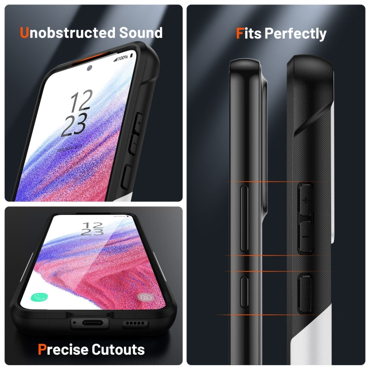 For Samsung Galaxy A53 5G PC + TPU Shockproof Protective Phone Case