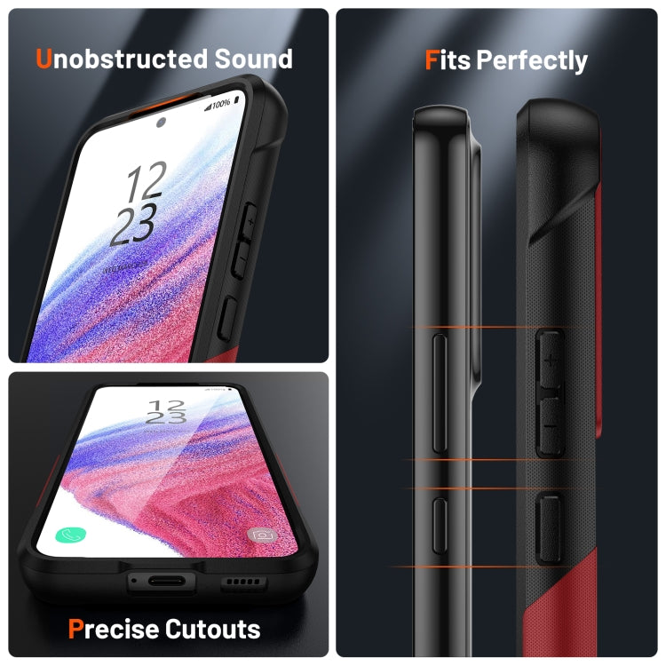 For Samsung Galaxy A53 5G PC + TPU Shockproof Protective Phone Case