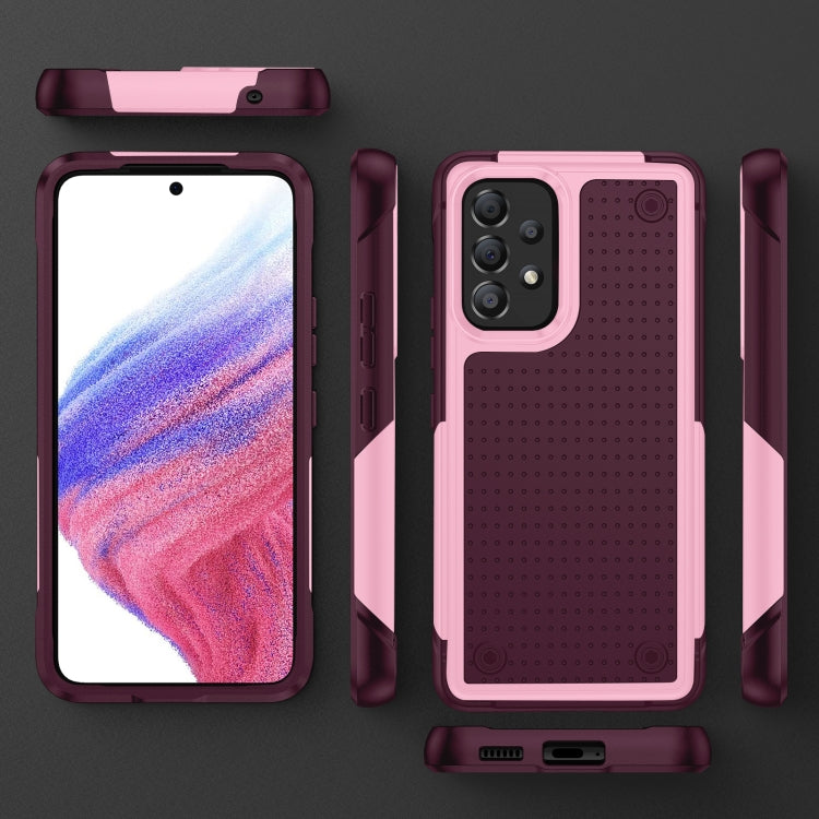 For Samsung Galaxy A53 5G PC + TPU Shockproof Protective Phone Case
