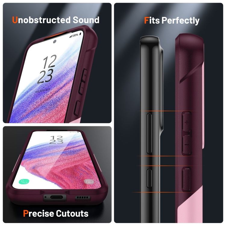 For Samsung Galaxy A53 5G PC + TPU Shockproof Protective Phone Case