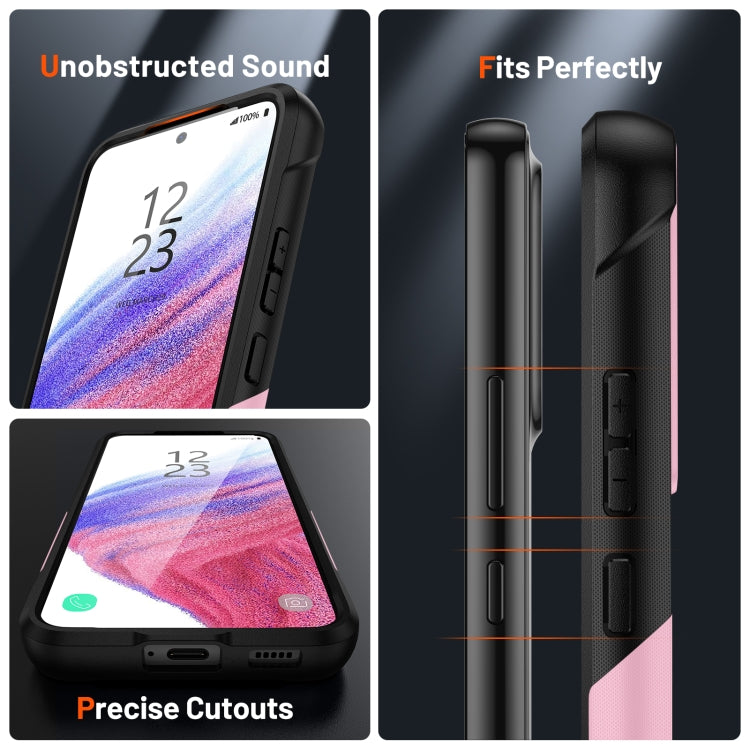 For Samsung Galaxy A53 5G PC + TPU Shockproof Protective Phone Case
