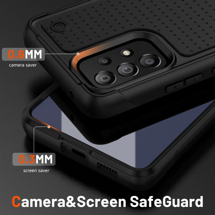 For Samsung Galaxy A53 5G PC + TPU Shockproof Protective Phone Case