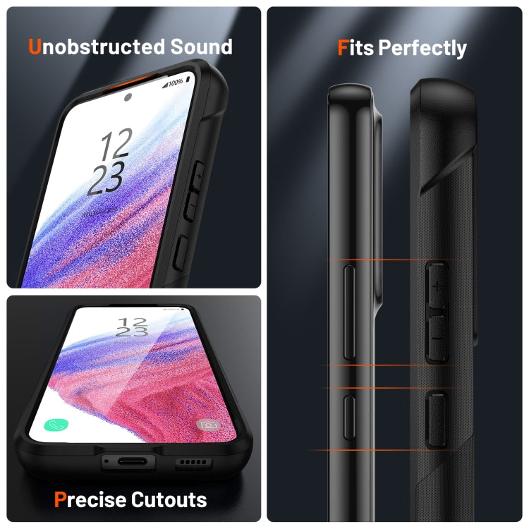 For Samsung Galaxy A53 5G PC + TPU Shockproof Protective Phone Case