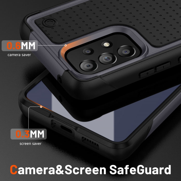 For Samsung Galaxy A53 5G PC + TPU Shockproof Protective Phone Case