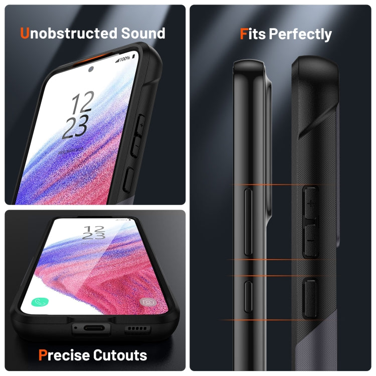 For Samsung Galaxy A53 5G PC + TPU Shockproof Protective Phone Case