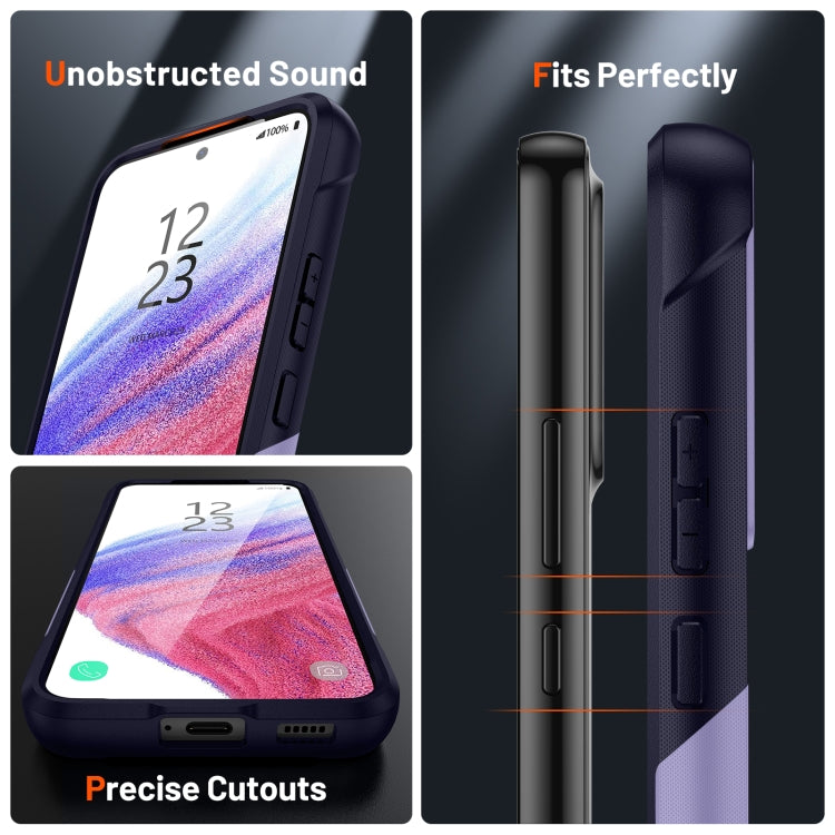 For Samsung Galaxy A53 5G PC + TPU Shockproof Protective Phone Case