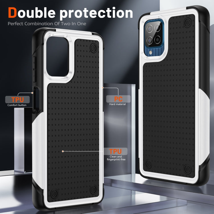 For Samsung Galaxy M12 PC + TPU Shockproof Protective Phone Case