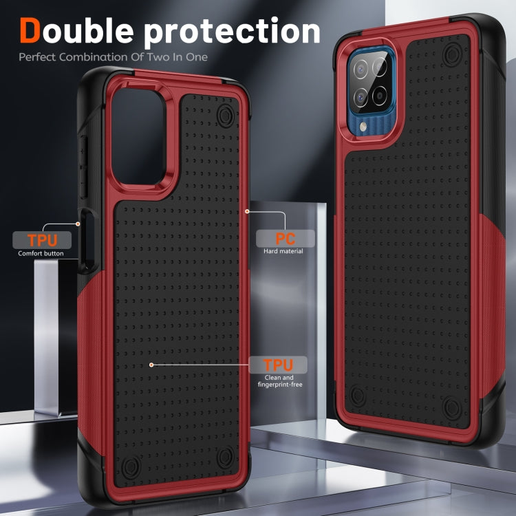 For Samsung Galaxy M12 PC + TPU Shockproof Protective Phone Case