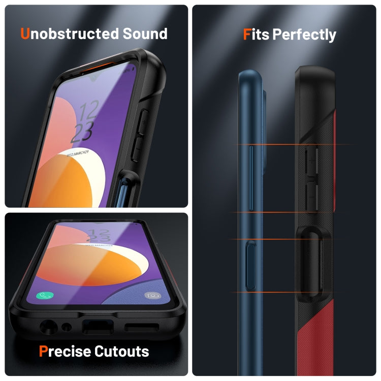 For Samsung Galaxy M12 PC + TPU Shockproof Protective Phone Case