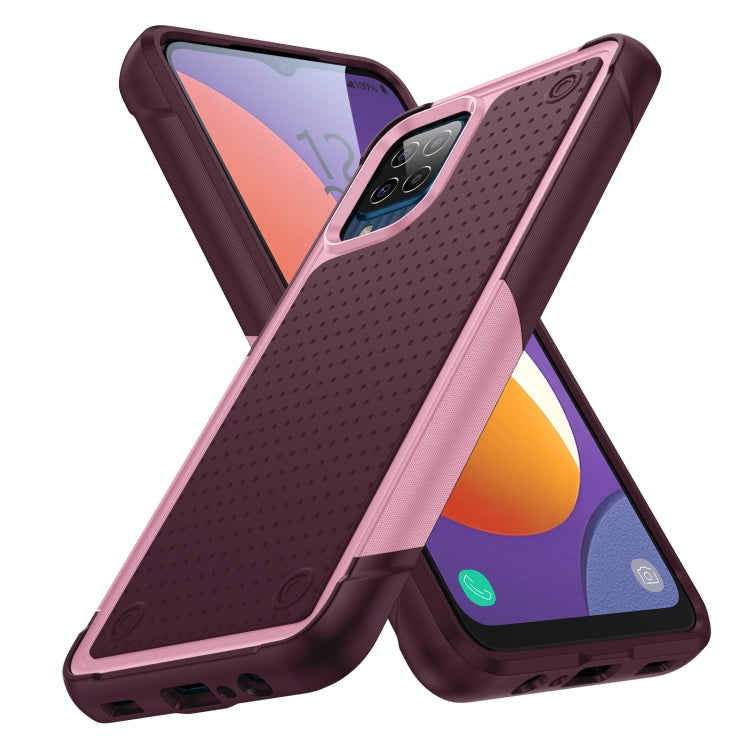 For Samsung Galaxy M12 PC + TPU Shockproof Protective Phone Case