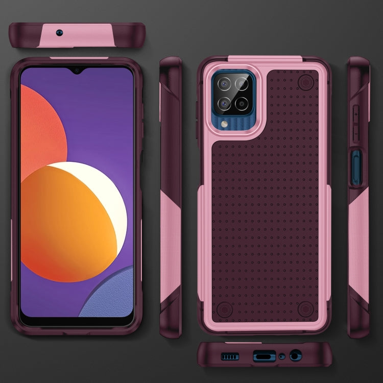 For Samsung Galaxy M12 PC + TPU Shockproof Protective Phone Case