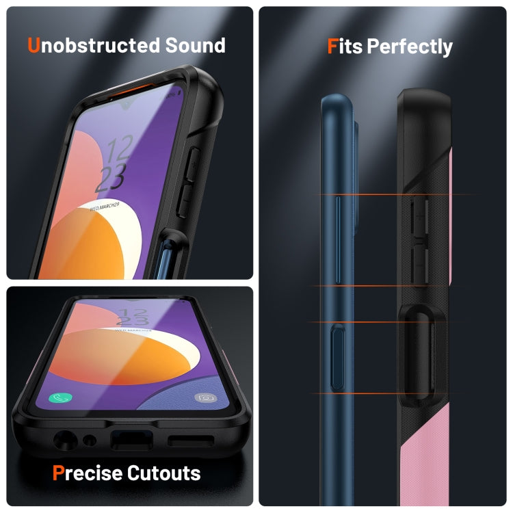 For Samsung Galaxy M12 PC + TPU Shockproof Protective Phone Case