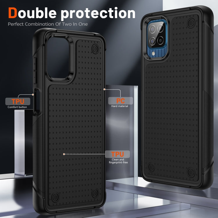 For Samsung Galaxy M12 PC + TPU Shockproof Protective Phone Case