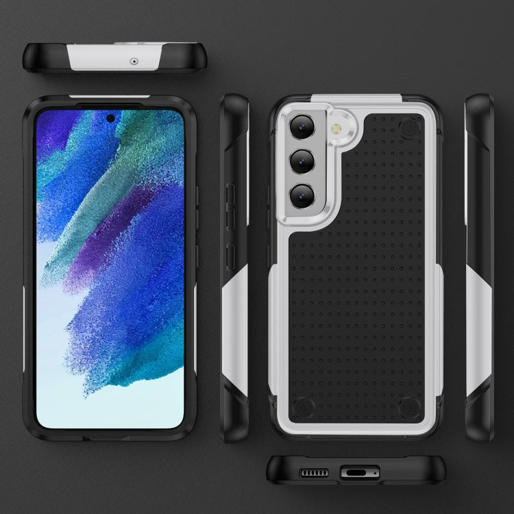 For Samsung Galaxy S21 FE 5G PC + TPU Shockproof Protective Phone Case