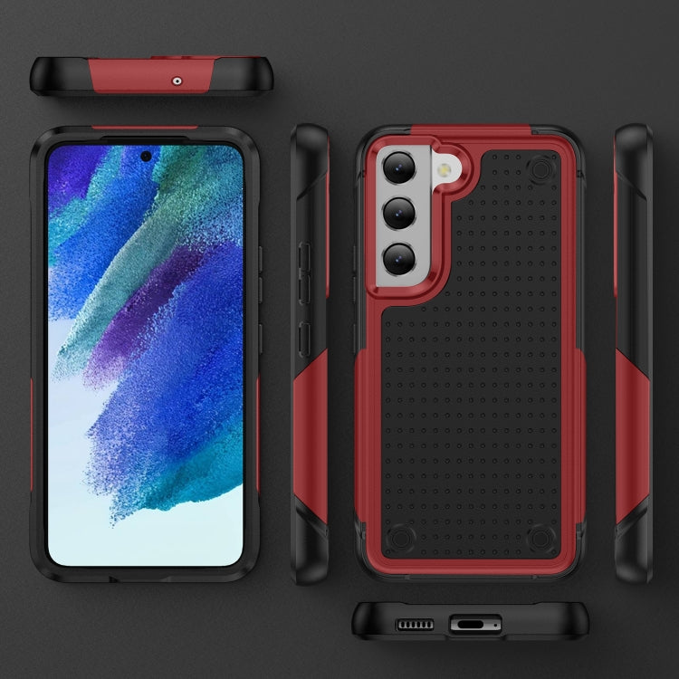 For Samsung Galaxy S21 FE 5G PC + TPU Shockproof Protective Phone Case