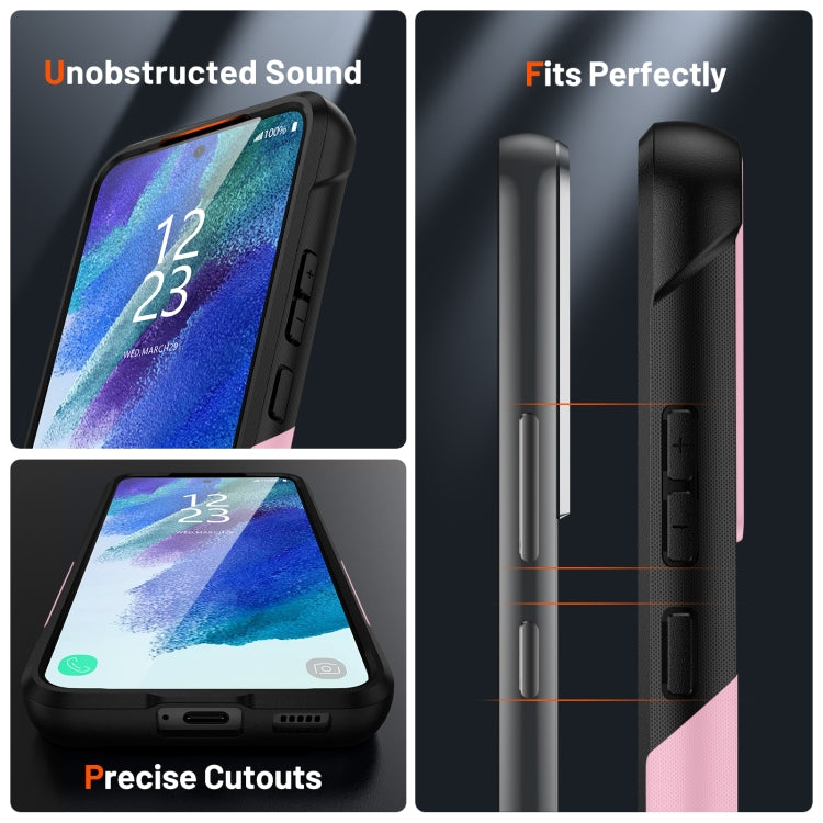 For Samsung Galaxy S21 FE 5G PC + TPU Shockproof Protective Phone Case