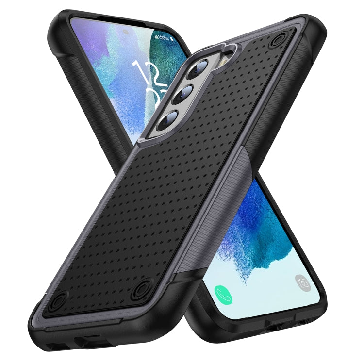 For Samsung Galaxy S21 FE 5G PC + TPU Shockproof Protective Phone Case