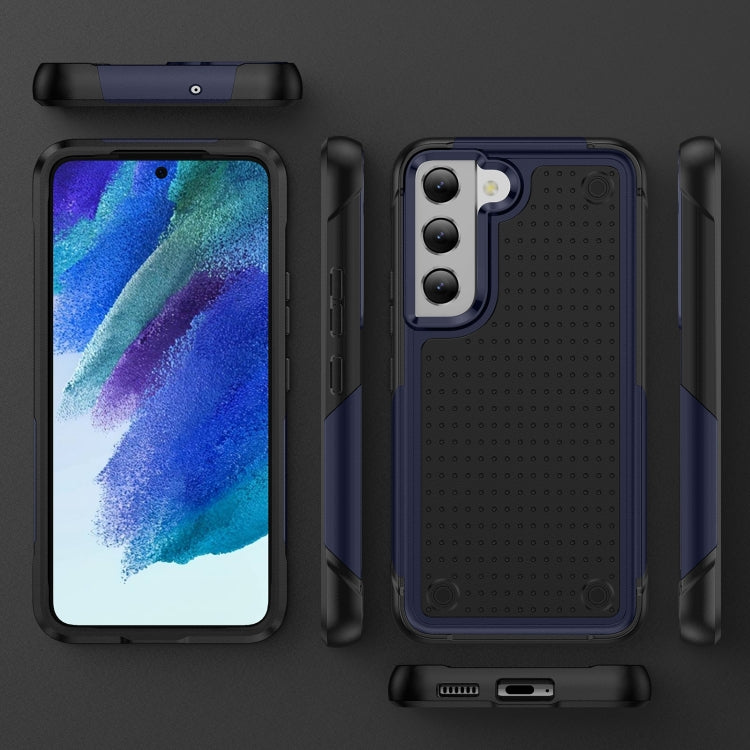 For Samsung Galaxy S21 FE 5G PC + TPU Shockproof Protective Phone Case