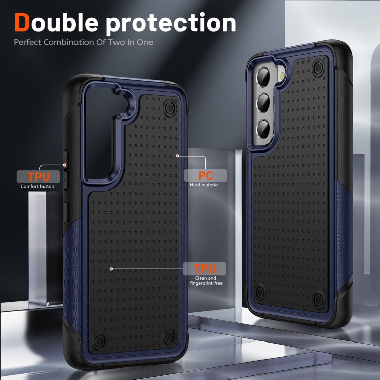 For Samsung Galaxy S21 FE 5G PC + TPU Shockproof Protective Phone Case