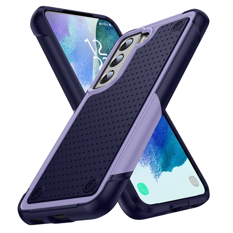 For Samsung Galaxy S21 FE 5G PC + TPU Shockproof Protective Phone Case