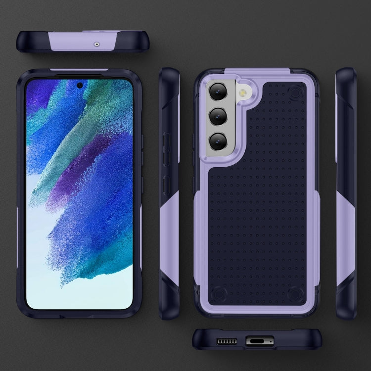 For Samsung Galaxy S21 FE 5G PC + TPU Shockproof Protective Phone Case