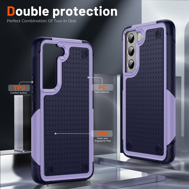 For Samsung Galaxy S21 FE 5G PC + TPU Shockproof Protective Phone Case