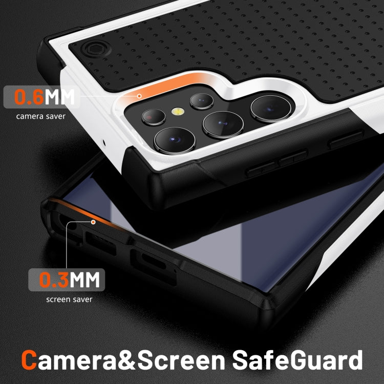 For Samsung Galaxy S22 Ultra 5G PC + TPU Shockproof Protective Phone Case